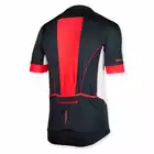 ROGELLI PONZA męska koszulka rowerowa czarno-czerwona