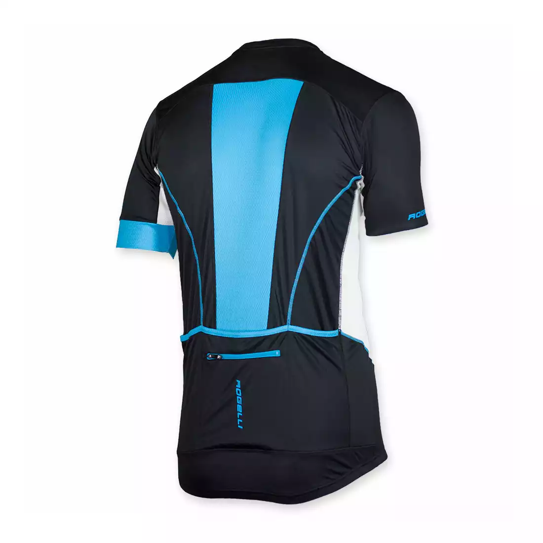 ROGELLI PONZA męska koszulka rowerowa czarno-niebieska