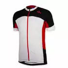 ROGELLI RECCO męska koszulka rowerowa biało-czerwona