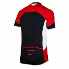 ROGELLI RECCO męska koszulka rowerowa czarno-czerwona
