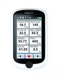 MIO CYCLO 315 HC nawigacja rowerowa GPS z mapami