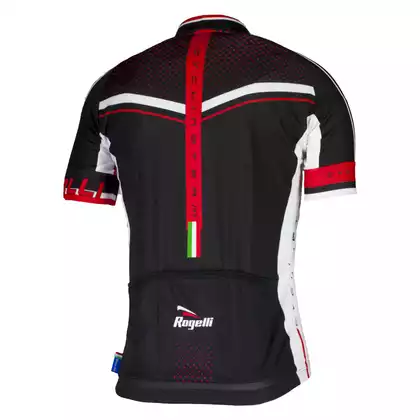 ROGELLI GARA MOSTRO - męska koszulka rowerowa 001.242, czarno-czerwona