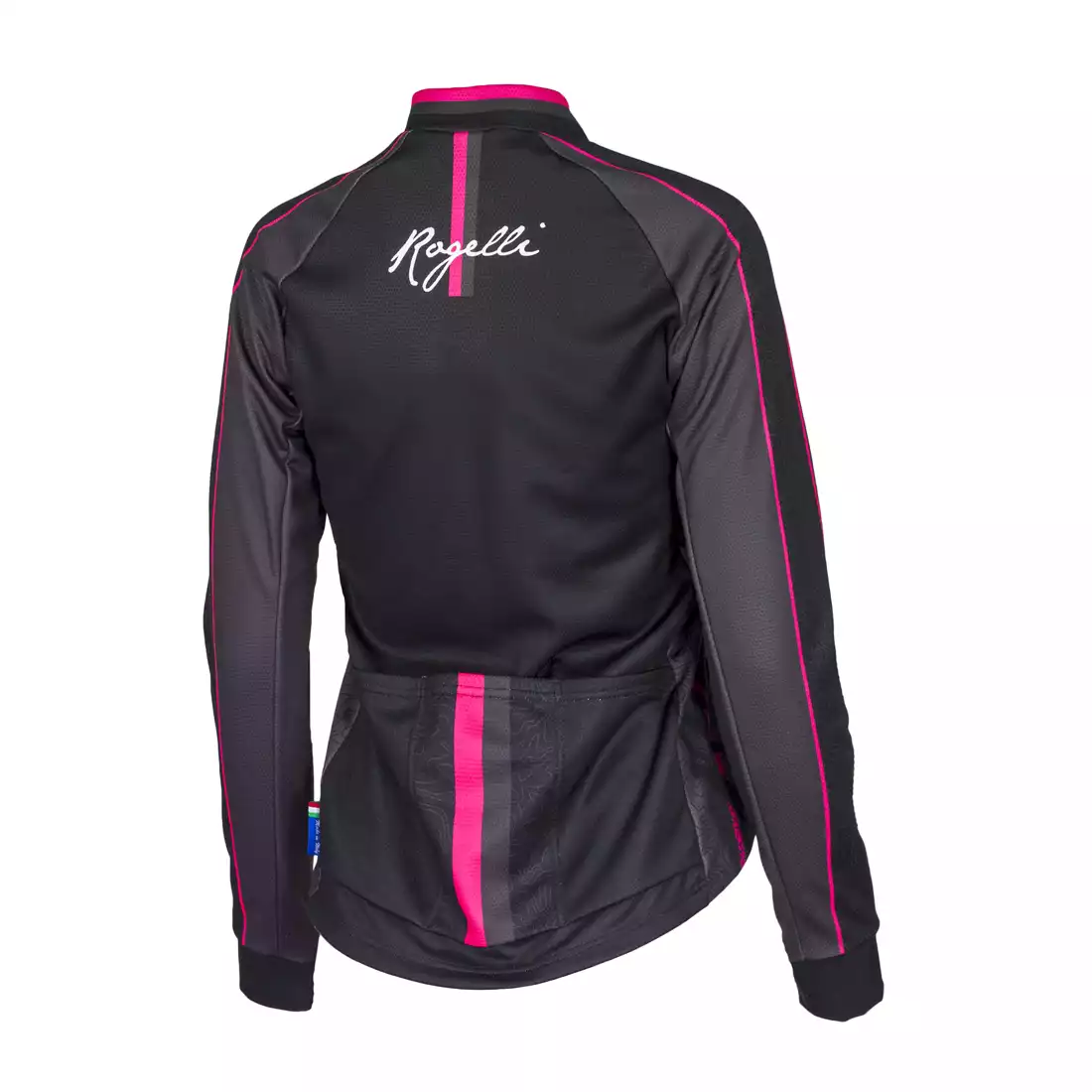 ROGELLI MANICA ROSA 010.137 damska bluza rowerowa, czarno-różowa
