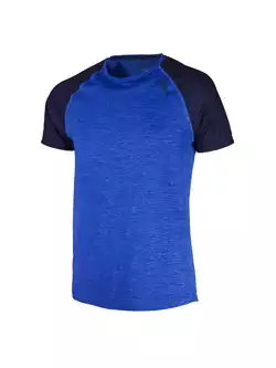 ROGELLI RUN BALATON 830.236 - męska koszulka do biegania, kolor: niebieski