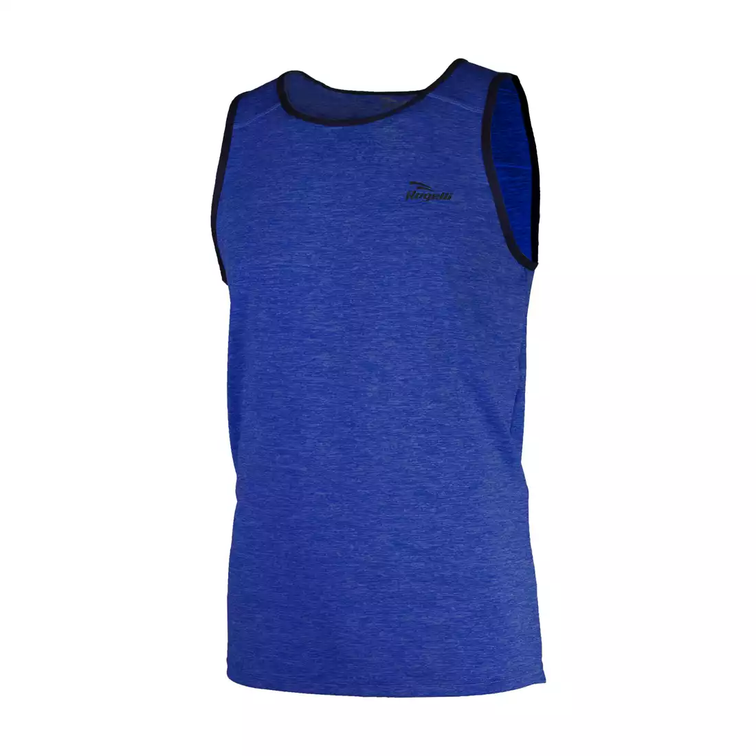 ROGELLI RUN BARRETT 830.238 - męska koszulka bez rękawków/top do biegania, kolor: niebieski