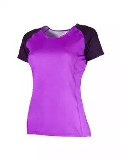 ROGELLI RUN SAMUELA 840.262 - damska koszulka do biegania, kolor: fioletowy