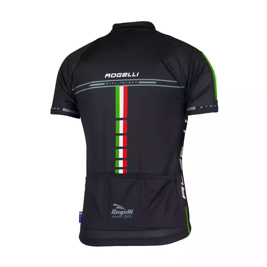 ROGELLI TEAM - męska koszulka rowerowa 001.965, Czarny