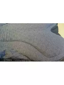 ROGELLI TRAVO 2.0 ocieplane spodnie rowerowe ( softshell na kolanie) czarny-czerwony 002.342