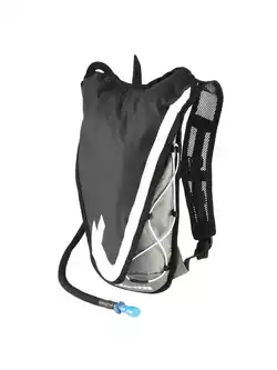 TENN OUTDOORS DRENCH plecak rowerowy z bukłakiem 1.5 L black/white