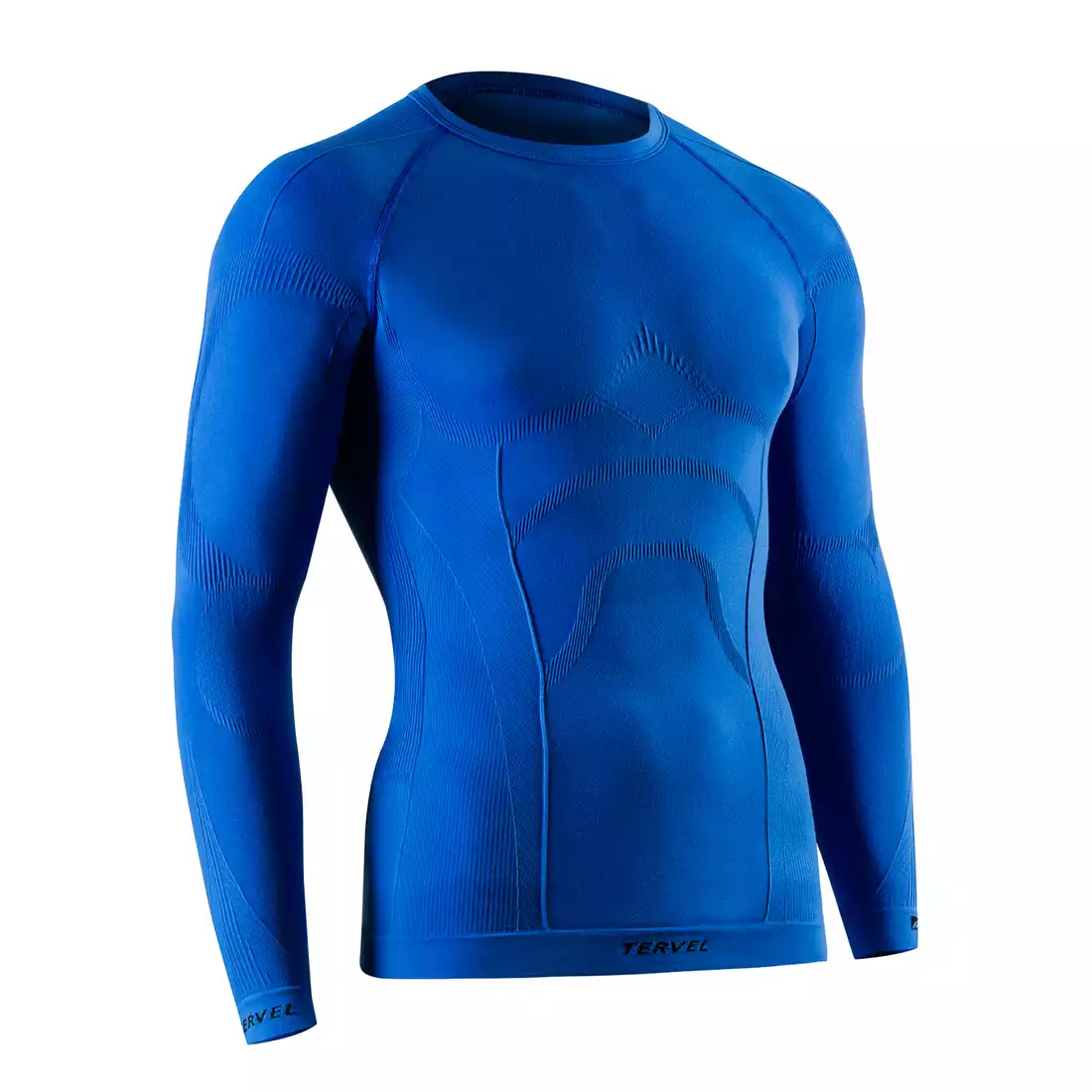 TERVEL COMFORTLINE 1002 - męska koszulka termoaktywna, długi rękaw, kolor: Niebieski
