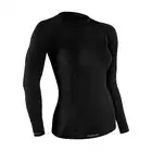 TERVEL COMFORTLINE 2002 - damska koszulka termoaktywna, długi rękaw, kolor: Czarny