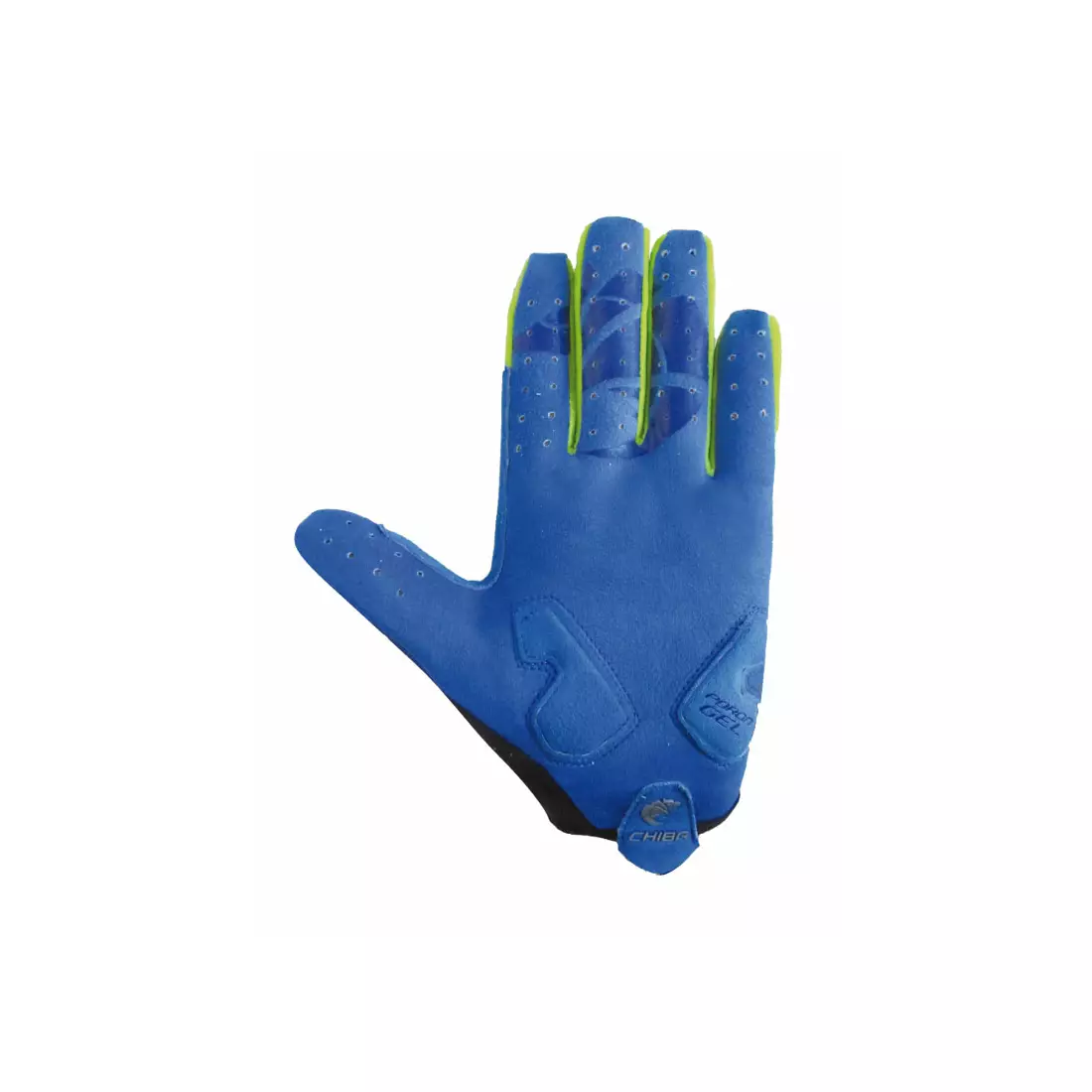 CHIBA rękawiczki rowerowe TWISTER, niebieskie 30737
