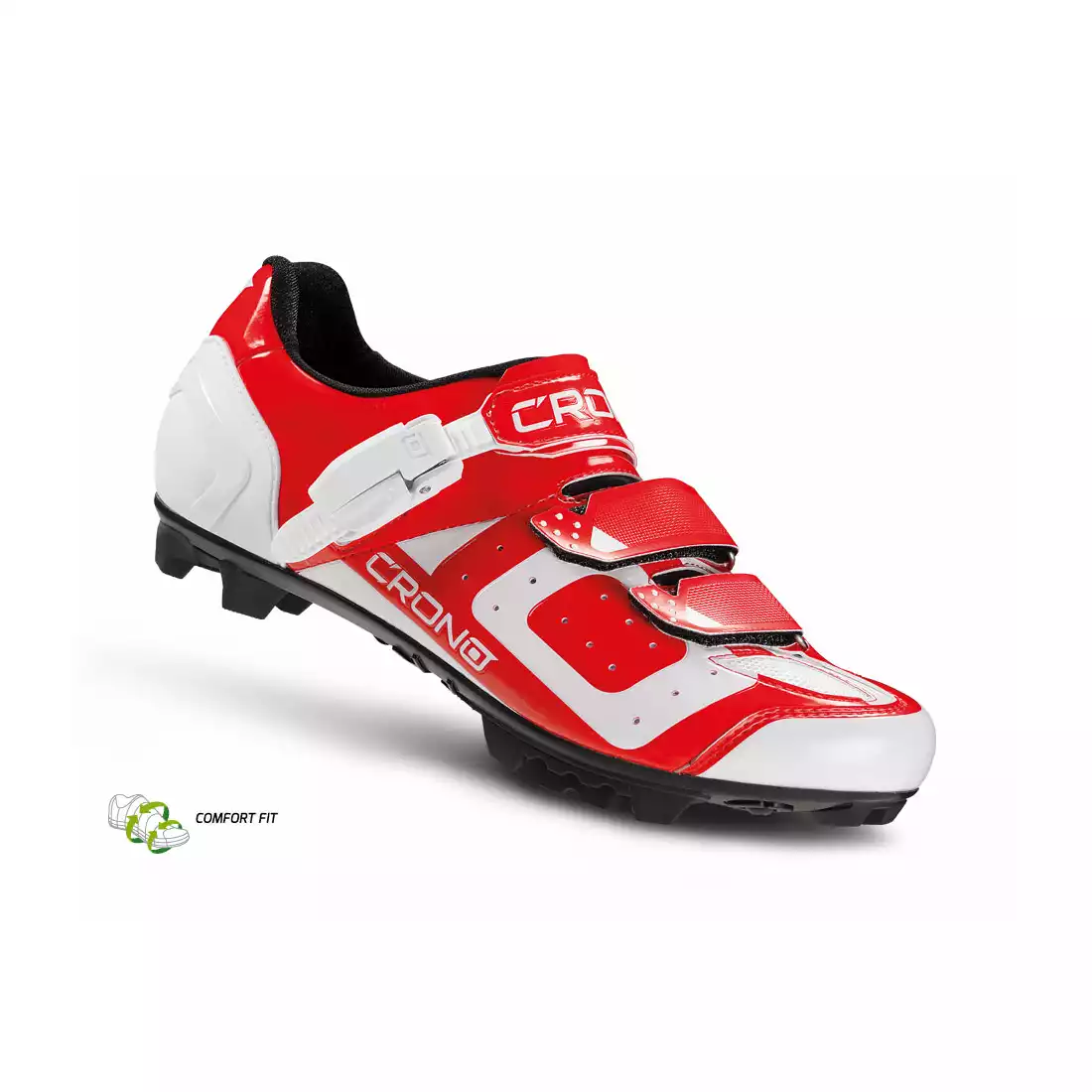 CRONO CX3 nylon - buty rowerowe MTB, czerwone