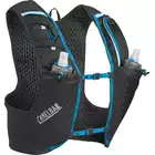 Camelbak plecak / kamizelka do biegania z bidonami Ultra Pro Vest 34oz/ 1L Quick Stow Flask Black/Atomic Blue