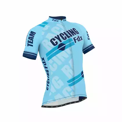 FDX 1050 męska koszulka rowerowa czarno-niebieska