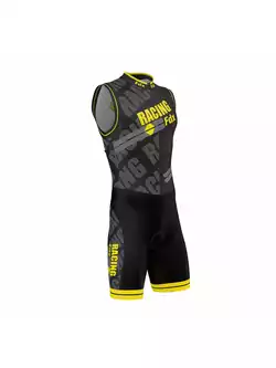 FDX 1050 strój triathlonowy czarno-żółty