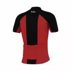 FDX 1080 koszulka rowerowa, czarno-czerwona