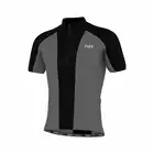 FDX 1080 koszulka rowerowa, czarno-szara
