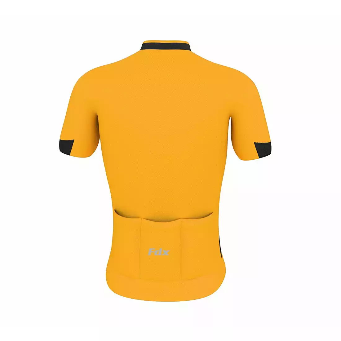FDX 1090 koszulka rowerowa, żółto-czarna