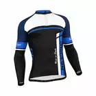 FDX 1220 męska bluza rowerowa czarno-niebieska