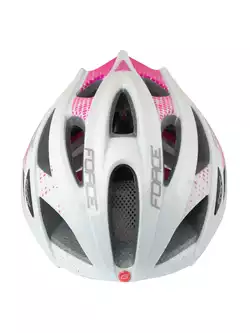 FORCE COBRA damski kask rowerowy 902930 biało-różowy 