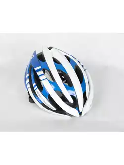 LAZER GENESIS kask rowerowy, szosowy, niebiesko-biały