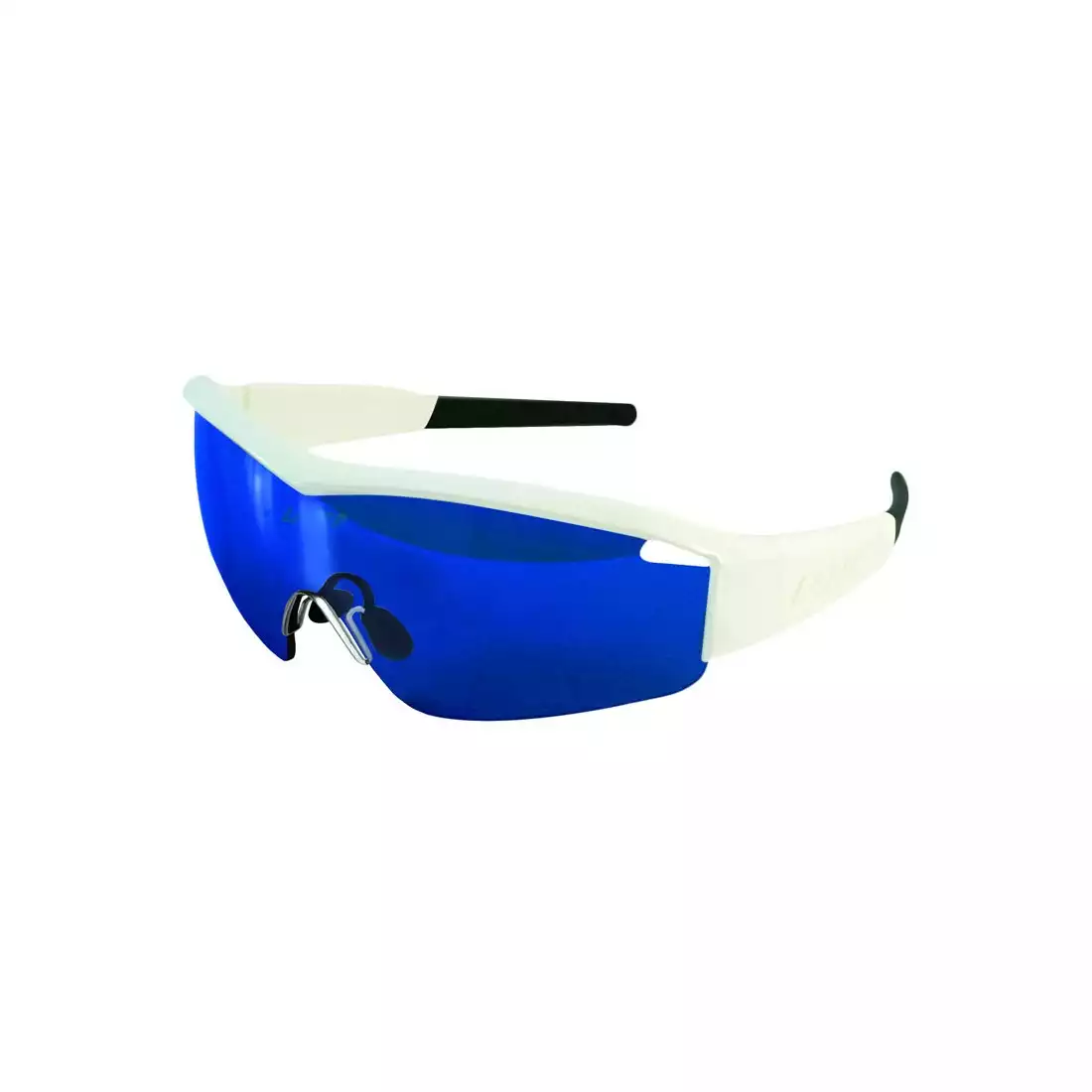 LZR-OKL-SOLD-GLWH Okulary LAZER SS17 SOLID STATE1 Gloss White (Smoke-Blue REVO. Yellow-Blue Mirror. Clear)