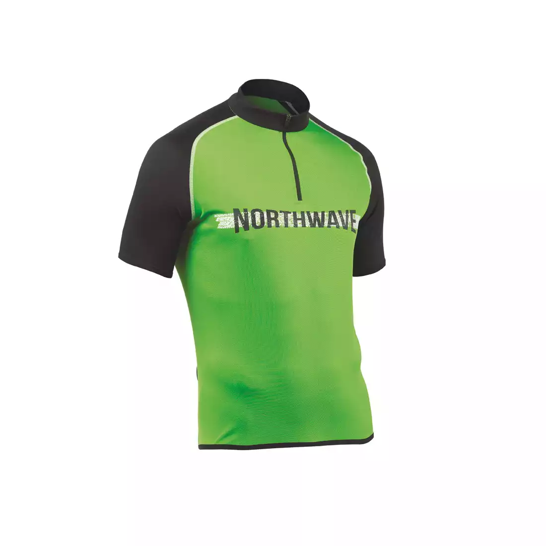 NORTHWAVE ROCKER męska koszulka rowerowa, czarno-zielona
