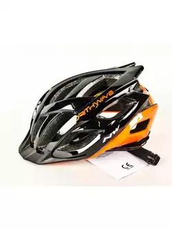 NORTHWAVE STORM kask rowerowy, czarno-pomarańczowy