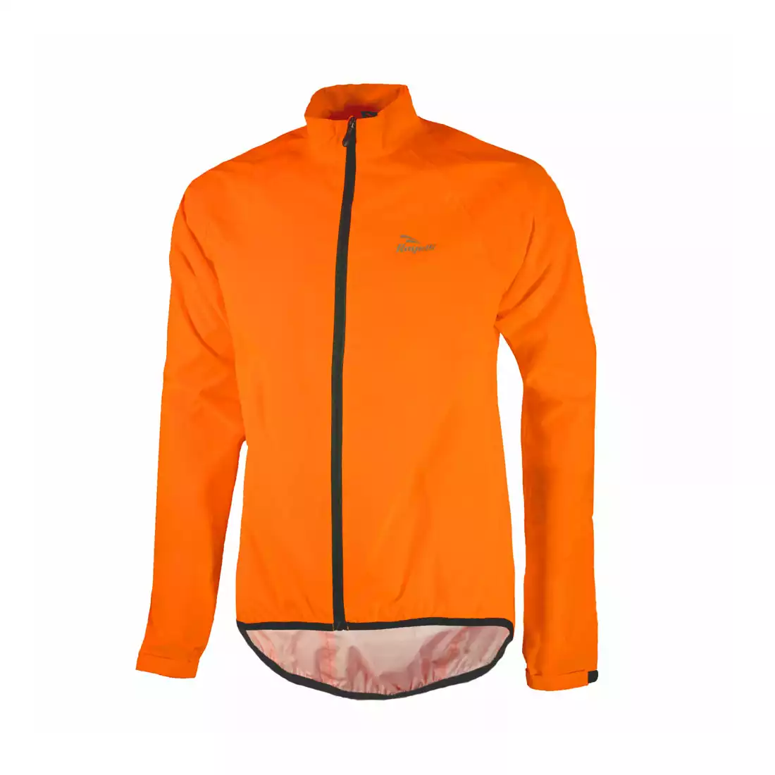 ROGELLI TELLICO kurtka rowerowa przeciwdeszczowa, fluor pomarańczowy