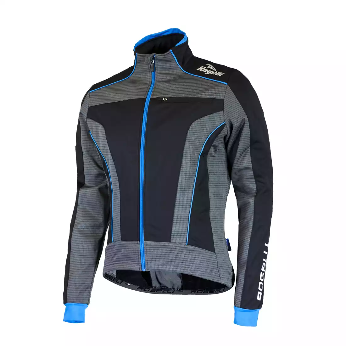 ROGELLI TRANI 3.0 zimowa kurtka rowerowa czarny-niebieski