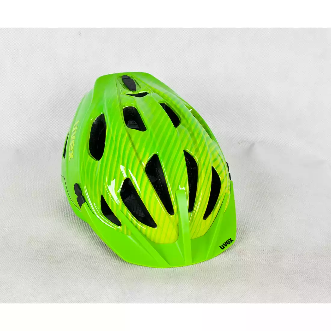 UVEX ADIGE kask rowerowy zielono-cytrynowy