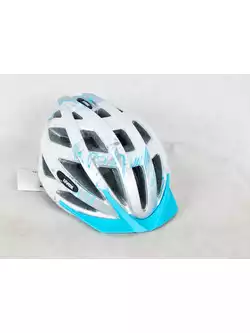 UVEX AIR WING kask rowerowy biało-srebrno-niebieski
